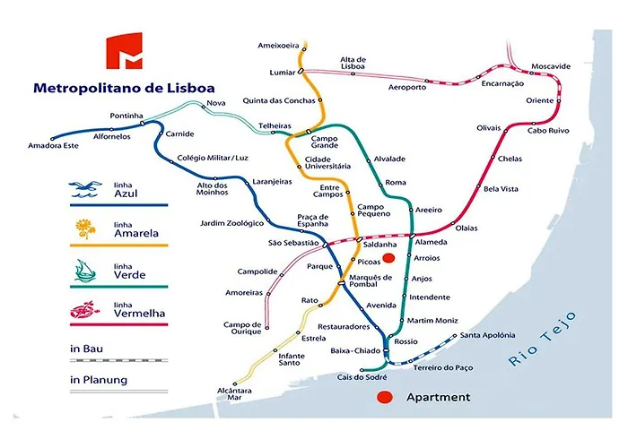 Apartment Saldanha Lissabon